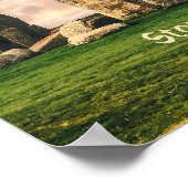 ストーンヘンジ英国 ポスター (角)