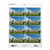 ストーンヘンジ蔵書票 ラベル (フルシート)