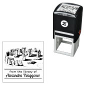 ストーンヘンジ 「〇〇の蔵書」 書名 セルフインキングスタンプ (インサイチュ)