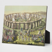 ストーンヘンジ、または薬局の円形の寺院、pl フォトプラーク (側面)