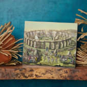 ストーンヘンジ、または薬局の円形の寺院、pl フォトプラーク (側面)