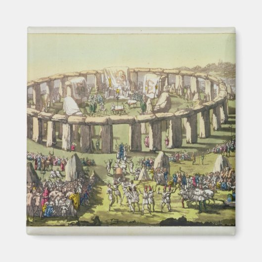 ストーンヘンジ、または薬局の円形の寺院、pl マグネット (正面)