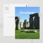 ストーンヘンジ・イングランド ポストカード (正面/裏面)
