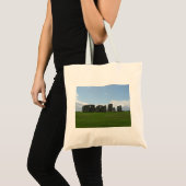 ストーンヘンジ イングランド 風景 写真 トートバッグ (正面(商品))