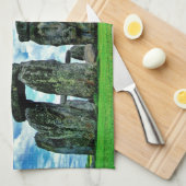 ストーンヘンジ キッチンタオル (四つ折り)