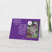 ストーンヘンジ・サンセット カード (裏面)