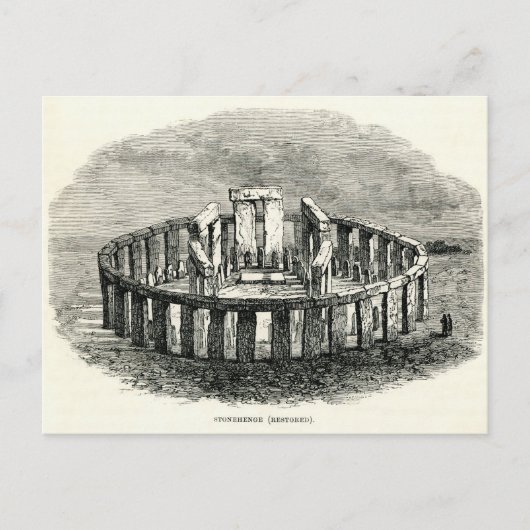 ストーンヘンジ ポストカード (正面)