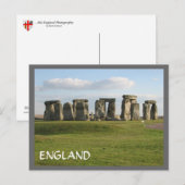 ストーンヘンジ ポストカード (正面/裏面)