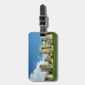 ストーンヘンジ ラゲッジタグ (正面縦)