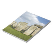 ストーンヘンジ(紀元前2500年頃)、ユネスコ世界3 ノートパッド (回転)