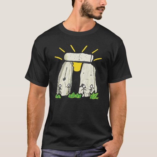 ストーンヘンジ Tシャツ (正面)