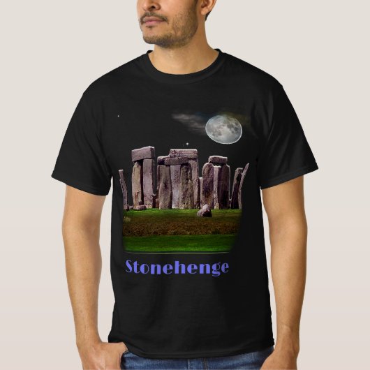 ストーンヘンジTシャツ Tシャツ (正面)
