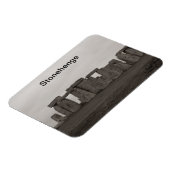 ストーンヘ統一されたンジ冷凍機マグネット マグネット (左側)