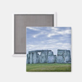 ストーンヘ統一されたンジ3 マグネット (正面/裏面)