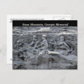 ストーンマウンテンジョージアパークメモリアル ポストカード (正面/裏面)