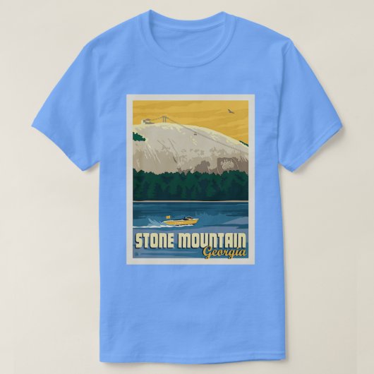 ストーンマウンテンジョージアTシャツ Tシャツ (デザイン正面)