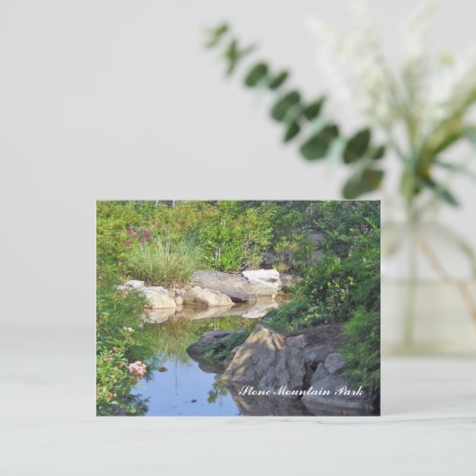 ストーンマウンテンパーククリークストーンマウンテンGA 3 ポストカード (スタンド正面)