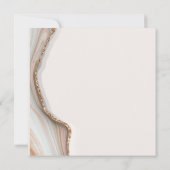 ストーンマーブルアガテスクエア結婚式招待状 招待状 (裏面)