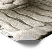 ストーンライオンストックホルムスウェーデン写真 ポスター (角)