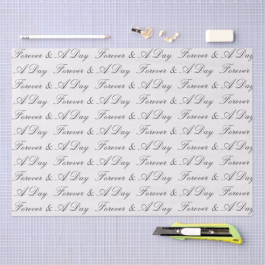 ストーン赤面エバーパーソナライズされた引用文結婚ズ 薄葉紙 (クラフト)