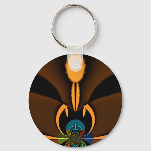 ストーン顔ハクナマタタ キーホルダー (正面)