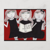 ストーン・シスター・クリスマス シーズンポストカード (正面)