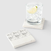 ストーン フォト コースター | オーダーロゴ コースター (横)