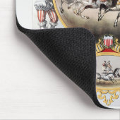 ストーン&マレーのサーカス、1870年頃。 マウスパッド (コーナー)