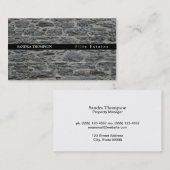 ストーン 名刺 (正面/裏面)