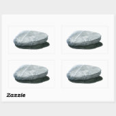 ストーン 長方形シール (シート)