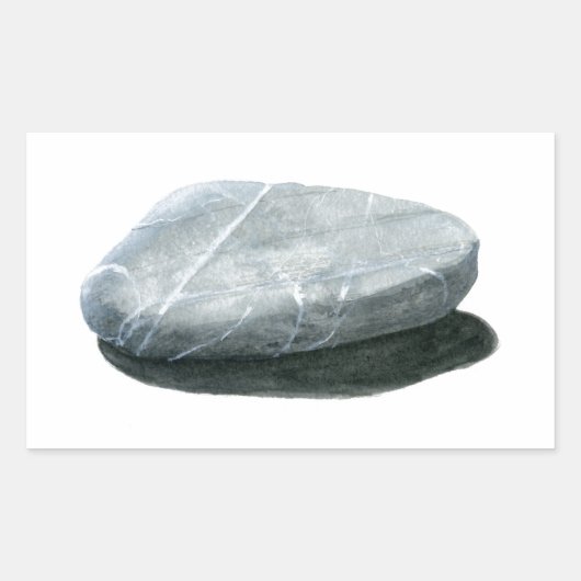 ストーン 長方形シール (正面)