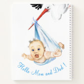 ストー運クのベビー – カートゥーンスケッチスイーおもしろいト  ノートブック (裏面)