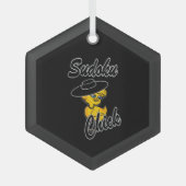 スドクチック#4 ガラスオーナメント (正面)