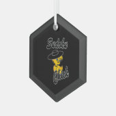 スドクチック#4 ガラスオーナメント (正面左)