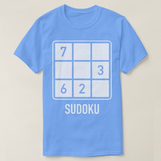 スドクパズル1 Tシャツ (デザイン正面)