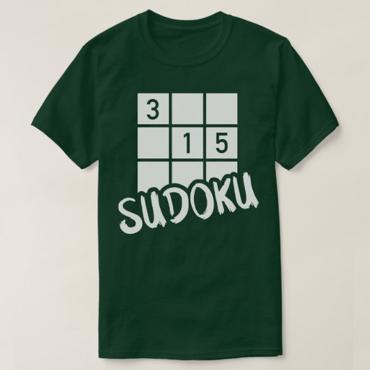 スドクパズル2 Tシャツ (デザイン正面)