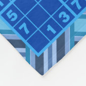 スドクパズル フリースブランケット (角)