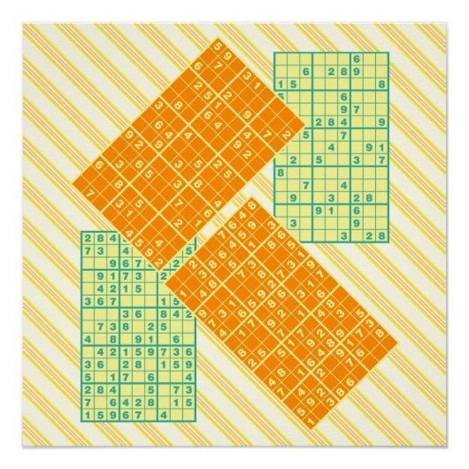 スドクパズル ポスター (正面)