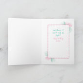 スナおもしろいークユーモアのある女の漫画誕生日 カード (内部)