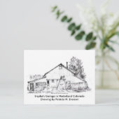 スナイダーズガレージ葉書 ポストカード (スタンド正面)