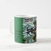 スナイパーマグ – ロックして朝をロード! コーヒーマグカップ (正面左)