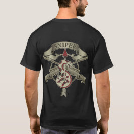 スナイパーInsignia砂漠Tシャツ Tシャツ