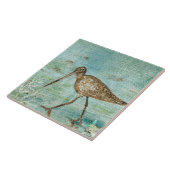 スナイプショアバードビーチコースタルデコール タイル (側面)