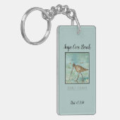 スナイプショアバードビーチハウスバケーションレンタル キーホルダー (正面左)