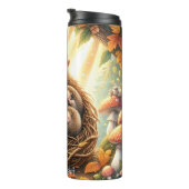 スナグリングヘッジホッグファミリーネスト タンブラー (回転右)