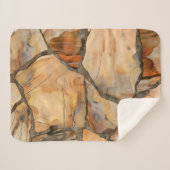 スナグリーカスタムシャーパブランケット子供へ シェルパブランケット (正面(横))