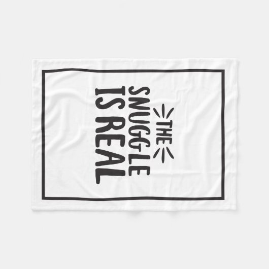 スナグリ実在グは文化ことわざ引用文アートデザイン フリースブランケット (正面(横))