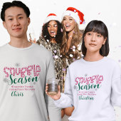 スナグルシーズンバッファロープレイドウィンターコージークリスマス Tシャツ