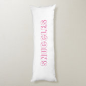 "スナグルズライトピンク白 ボディピロー (裏面 (縦))