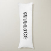 スナグルズ白黒 ボディピロー (正面縦)